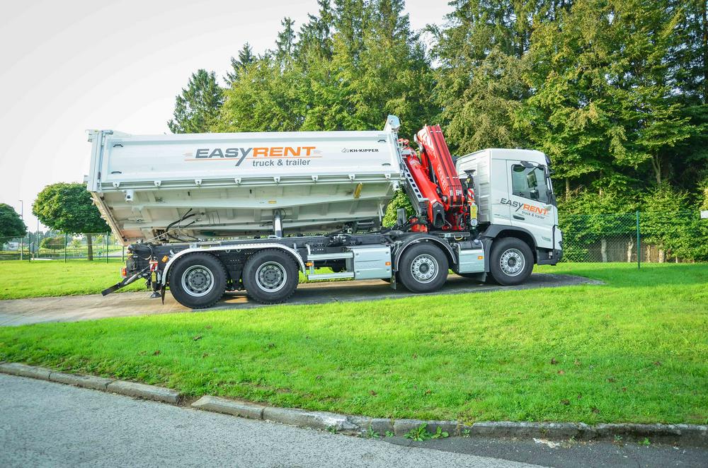 VOLVO FMX 460 8x4 Rental EASY RENT truck & trailer